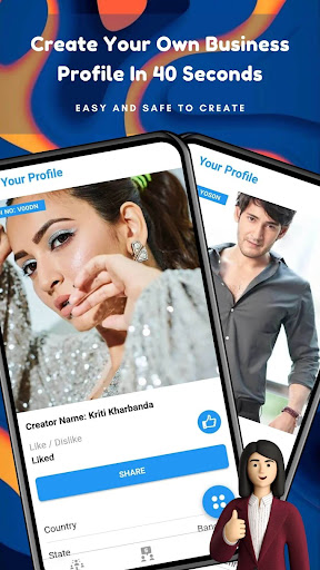 Kebido, Influencer Marketplace Screen 2