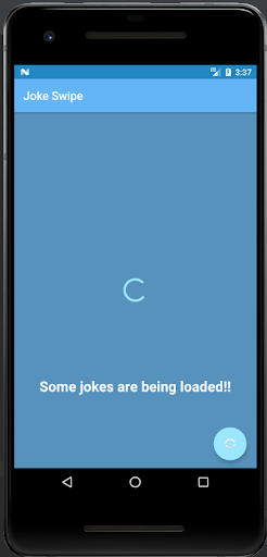 Joke Swipe Screen 3