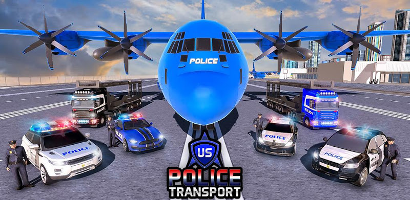 Police Robot Transport Plane