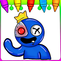 Blue Rainbow Monster survivor