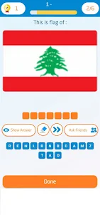 Flags Of World - Quiz