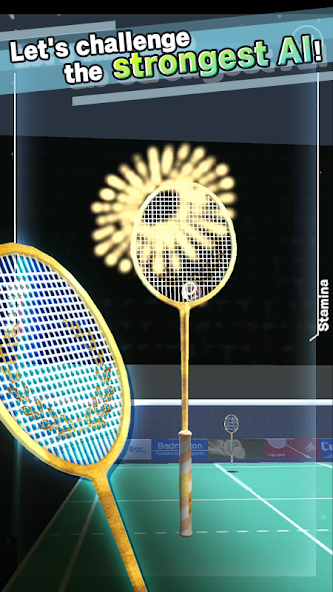 Badminton3D Real Badminton banner