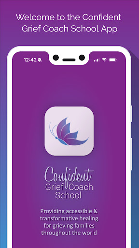 Android application Confident Grief Coach School screenshort