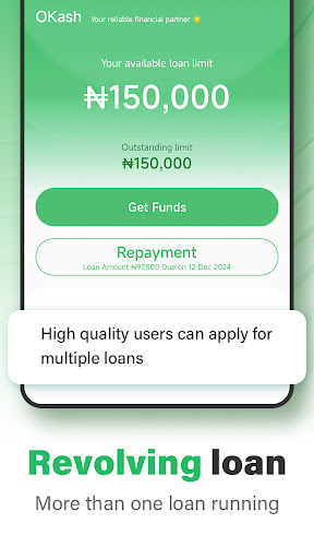 OKash: Safe and reliable loan Screenshot