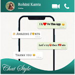 Cover Image of Descargar Chat Style For Whatsapp  APK