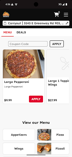 App screenshot
