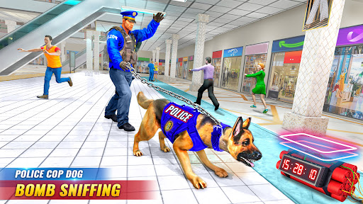 US Police Dog Mall Crime Chase screenshots 1