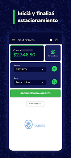 Android application SEM Dolores screenshort