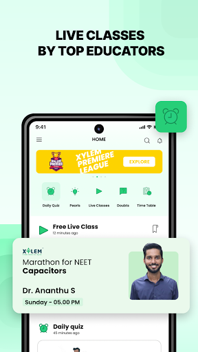 Xylem Learning App Screen 2