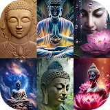 Lord Buddha Wallpaper -Offline icon