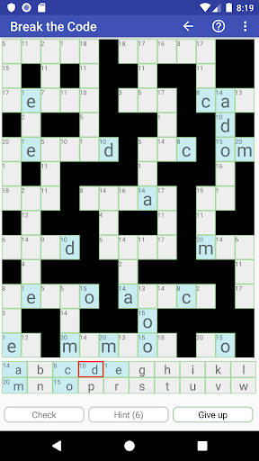 WGC Word Game Collection Screen 3