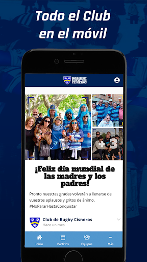 Android application Rugby Cisneros screenshort