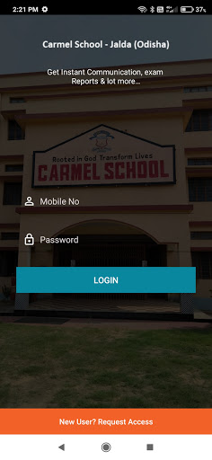 Android application Carmel School Jalda screenshort