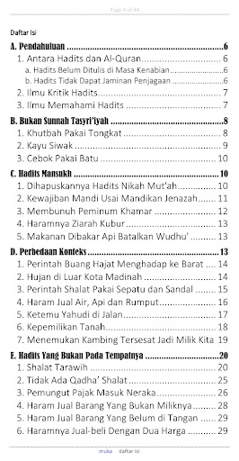 Hadits Shahih Tidak Diamalkan Screen 2