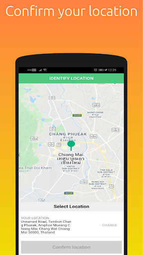 Android application Mealsonwheels4u screenshort