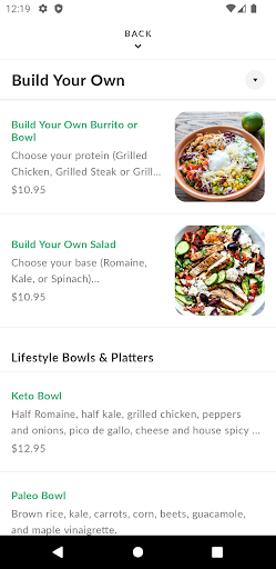 Pure Eats Screen 3