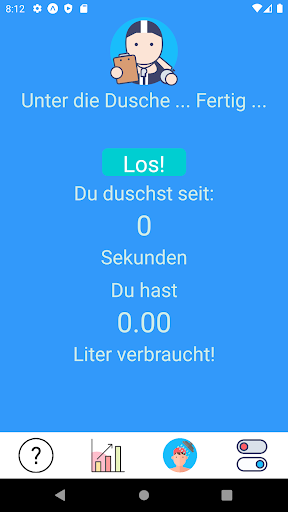 Android application DuschCoach Pro screenshort