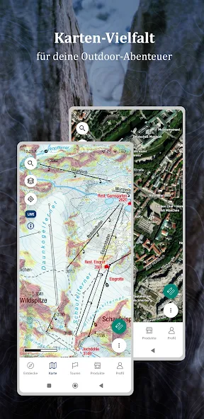 KOMPASS Outdoor & Hiking Maps Screen Pics 3