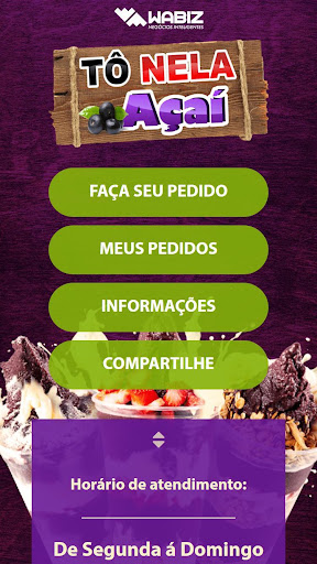 Android application To Nela Açai screenshort
