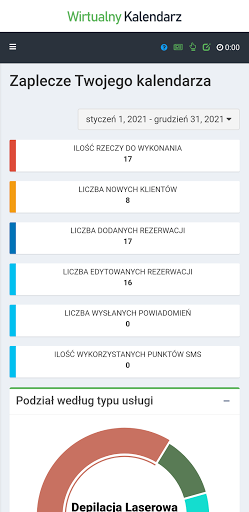Android application Wirtualny Kalendarz screenshort