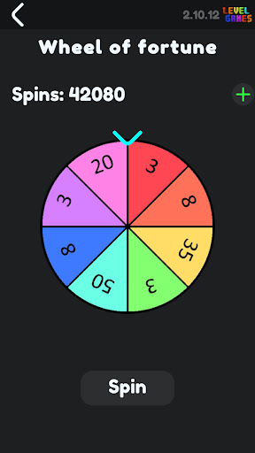Level Games App Screen 3