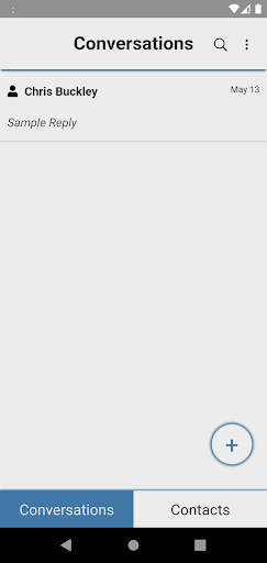 Android application Texting.Biz screenshort