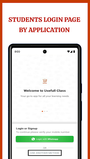 Usefull Class Screen 2