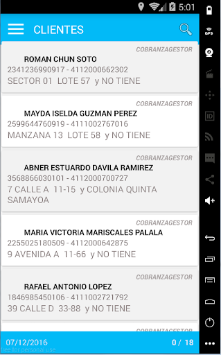Gestor Mobile Screen 3