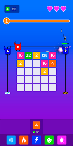 2048 Tower Defence - Screenshot 3