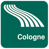Cologne Map offline icon