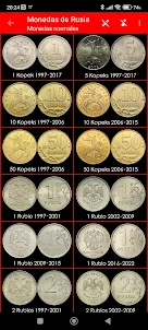 Monedas de Rusia