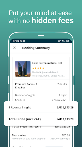 Screenshot of Almosafer: Flights & Stays