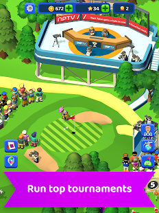 Idle Golf Club Manager Tycoon Screenshot