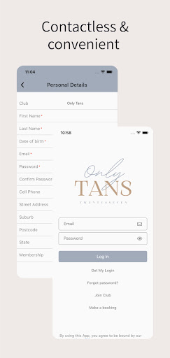 Only Tans Screenshot 2 - AppWisp.com