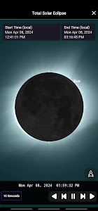 SkySafari Eclipse 2024 Unknown
