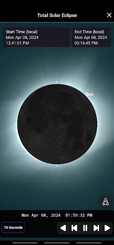 SkySafari Eclipse 2024のおすすめ画像1