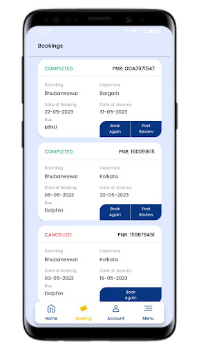 ODBUS Screen 3