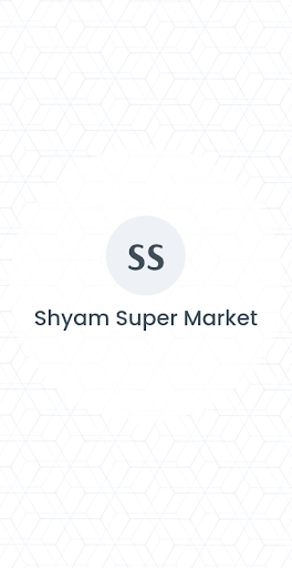 Android application Shyam Super Market screenshort