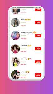 Girls Chat Group Link