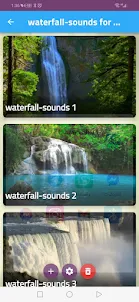 waterfall-sounds for sleeping