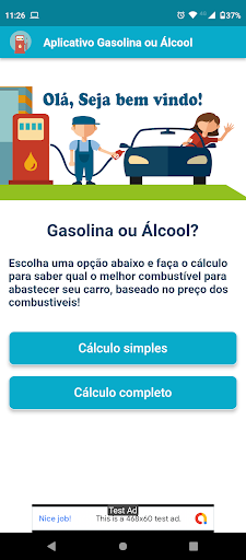 Gasolina Álcool Screen 2
