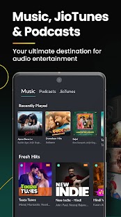 JioSaavn - Music & Podcasts Screenshot