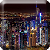 Dubai Night Live Wallpaper PRO icon