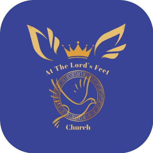 AT THE LORDS FEET CHURCH logo