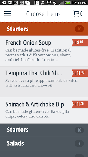 Perabell Food Bar Screen 3