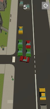 #4. Traffic simulator - Car game (Android) By: Antonoix