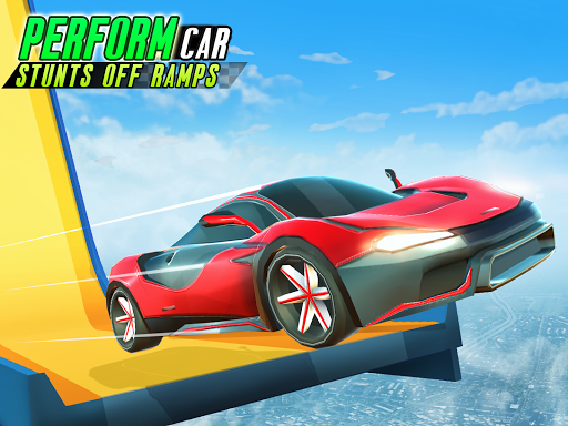 Mega Ramp Car Stunts: Crazy Car Racing Game android2mod screenshots 11