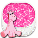 THEME - Hot Pink Giraffe icon