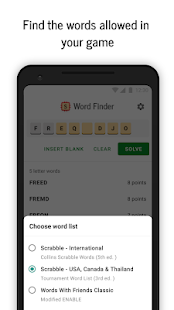 Word Finder for SCRABBLE: Cheat and Helper app