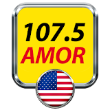 107.5 Amor Radio Miami Usa Radio Station for Free icon